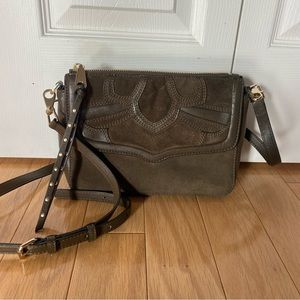 Laurie Suede Leather Crossbody